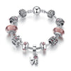 Charm Bracelet with Heart Pendant