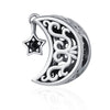Moon and Star Charm