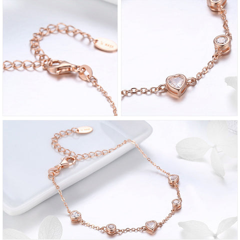 Luxury Heart Bracelet