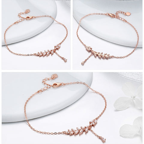 Leaves Chain Bracelet