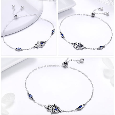 Lucky Hamsa Fatima Bracelet