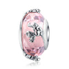 Classy Flower Murano Beads