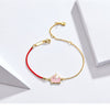 Piggy Red Rope Bracelet