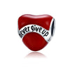 ECG & Red Enamel Beads