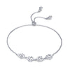 Silver Animal Footprints Bracelets