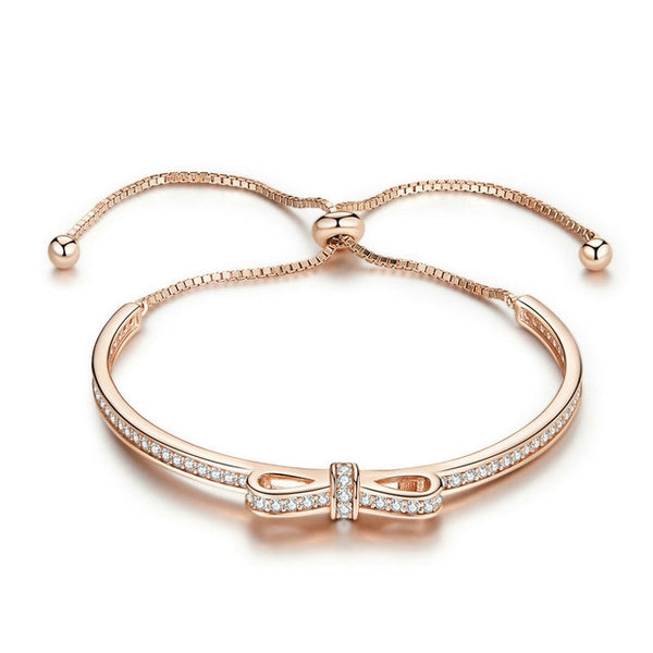 Bowknot Clear Cubic Zircon