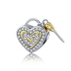 Gold Heart Charms