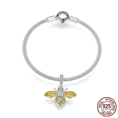 Queen Bee Charm Bracelet