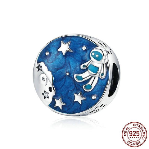 Galaxy Astronaut Charm