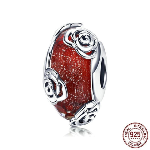Rose Flower Charm