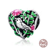 Bird in the Woods Charm
