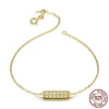 Geometric Square Chain Bracelet