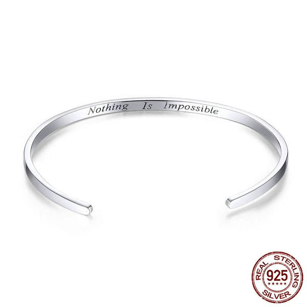 Engrave Courage Bangle