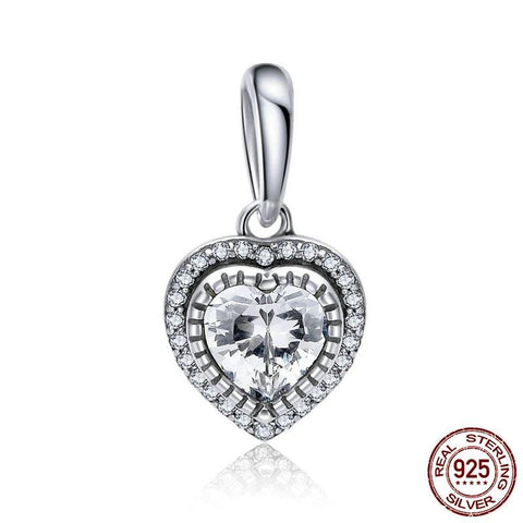 Dazzling Sweet Heart Charms