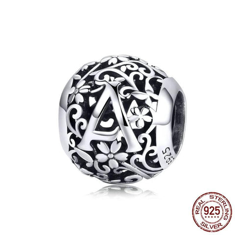 Alphabet Round Beads