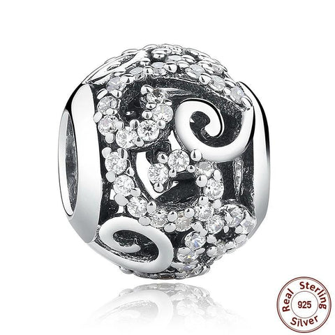 Crystal Round Charms