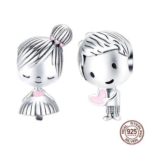 Boy and Girl Charm