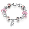 Charm Bracelet with Heart Pendant