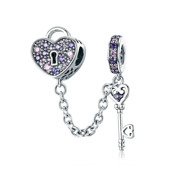 Key of Heart Charm