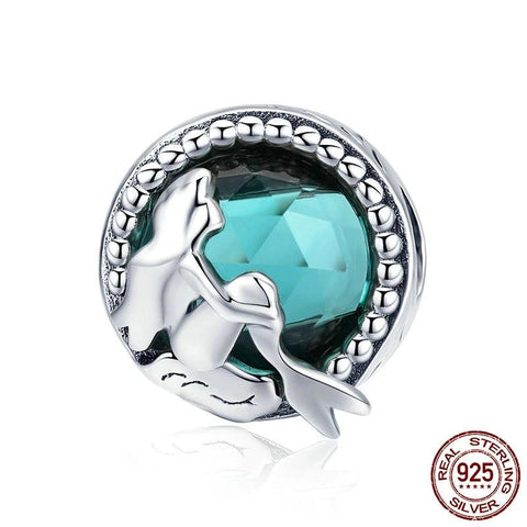 Mermaid Round Charms