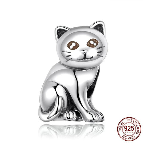 Baby Cat Metal Beads
