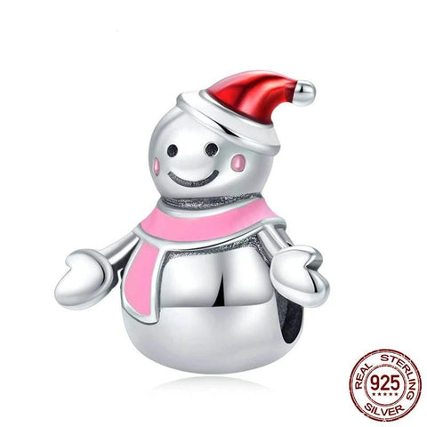 Miss Snowman Charm