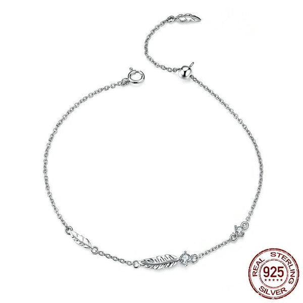 Feather Chain Bracelet