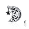 Moon and Star Charm