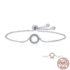 Glittering Round  Bracelets