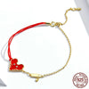 Heart Mouse Chain Bracelet