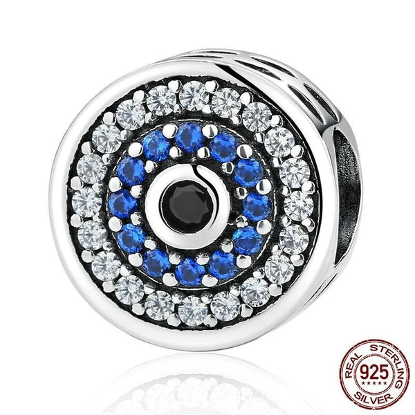 Crystals Eyes Round Bead