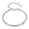 LOVE Snake Chain Bracelet