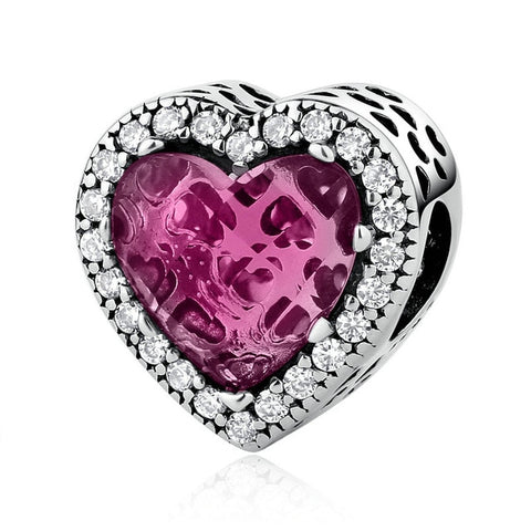Radiant Hearts Charms