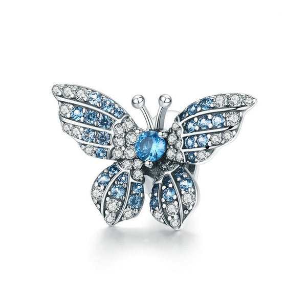 Crystal Butterfly Charms