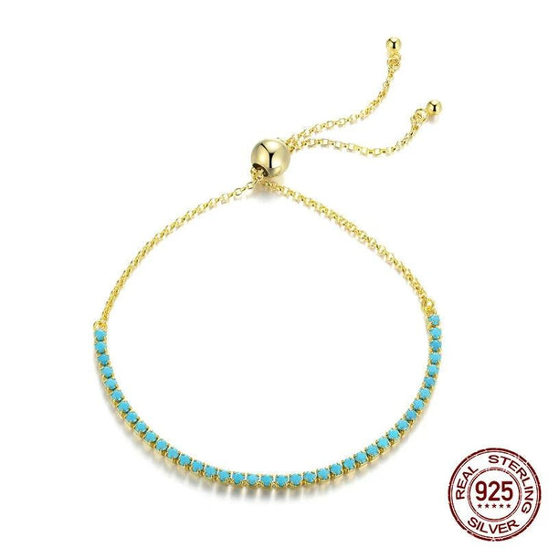 Green CZ Tennis Bracelets